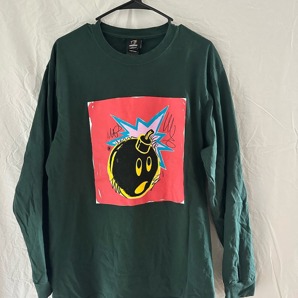 The Hundreds Dark Green Adam Bomb Tee